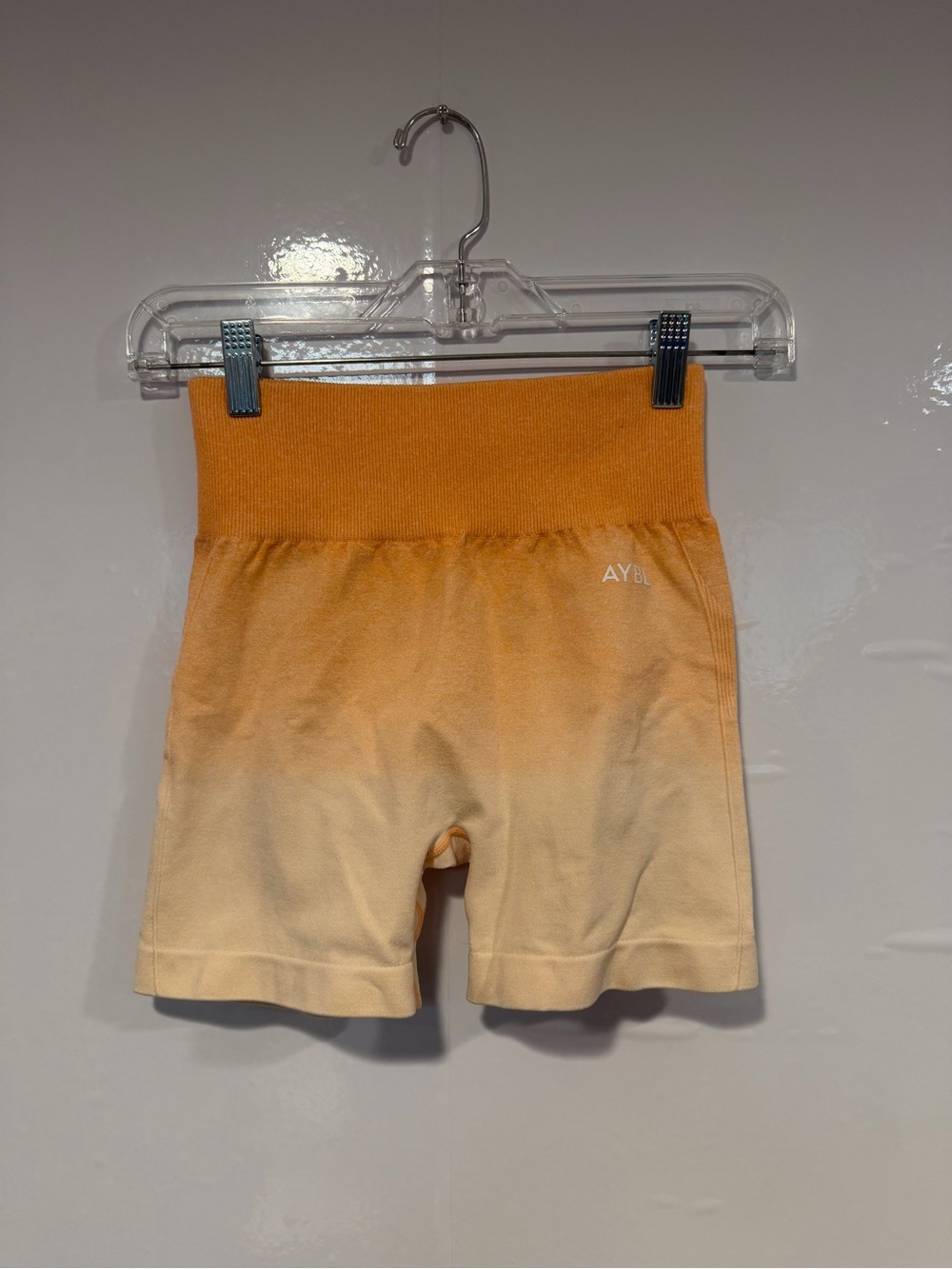 AYBL Orange‎ Ombre Bike Shorts